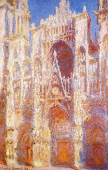 尅勞德 莫奈 Rouen Cathedral, Sunlight Effect